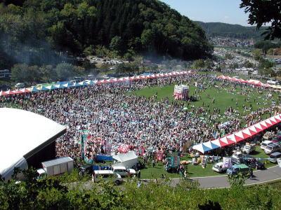 ふるさとのみのり祭り会場